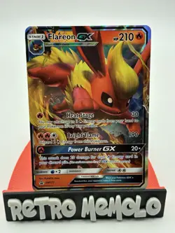 Flareon GX SM171 NM Full Art Promo Rare Pokemon Card - Image 1