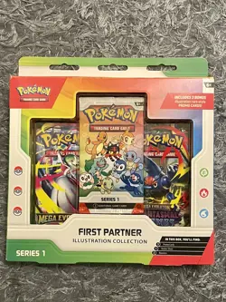 Pokemon First Partner Illustration Collection—Series 1 Sealed - Trusted Seller - Image 1