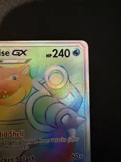 Blastoise GX - Full Art Secret Rainbow - Pokemon Unbroken Bonds 218/214 - Image 4