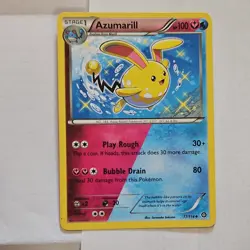 Pokemon Azumarill 77/114 XY Steam Siege Stage 1 Uncommon Regular 100 HP - Image 1