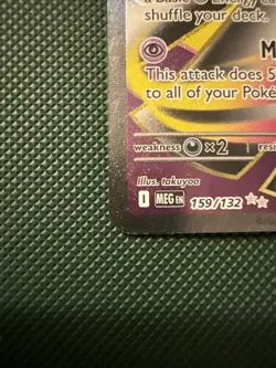 Pokemon TCG Mega Gardevoir ex 159/132 Full Art Mega Evolutions NM-M+ - Image 4