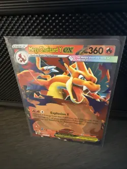 Mega Charizard Y EX 022/217 Holo Double Rare Pokemon TCG Ascended Heroes ASC - Image 1