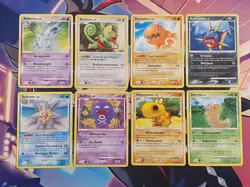 Pokemon Cards Collection Rise Of The Rivals Lot 8 x Pokemon Lot German - Image 1
