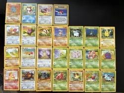 Vintage jungle Pokemon Cards Bundle x 25 Good Condition 1999 WOTC - Image 2