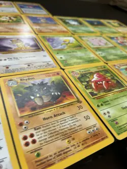 Vintage jungle Pokemon Cards Bundle x 25 Good Condition 1999 WOTC - Image 4