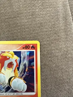 Pokemon Entei Card TCG 4/132 Secret Wonders Holo Rare - Image 4