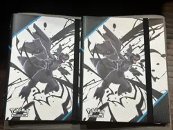 Pokemon Black Bolt BINDERs ONLY (2) NEW! - Image 1