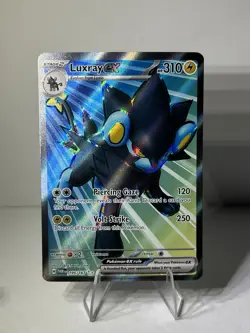 Luxray EX 195/167 Ultra Rare Pokemon TCG SV Twilight Masquerade Near Mint - Image 1