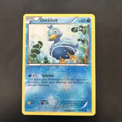 Pokemon - Ducklett - 29/101 - Common - Reverse Holo LP - Plasma Blast - Image 1
