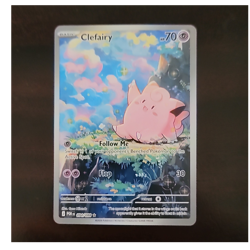 Pokemon Clefairy 094/088 SV09: Journey Together Illustration Rare Holo HP 70 - Image 1