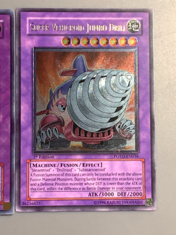 yugioh Super Vehicroid - Stealth Union GLAS-EN041 + Jumbo Drill POTD-EN036 1st E - Image 5