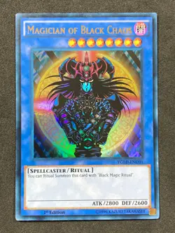 Magician of Black Chaos King of Games: Yugi's Legendary Decks YGLD-ENC01 MP/LP - Image 2