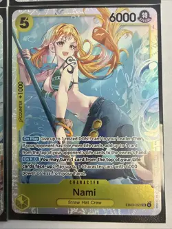 NAMI - One Piece TCG EB03-053 - Extra Booster: Heroines Edition Playset X4 - Image 4
