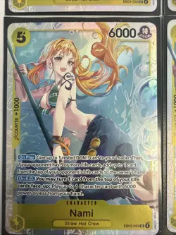 NAMI - One Piece TCG EB03-053 - Extra Booster: Heroines Edition Playset X4 - Image 5