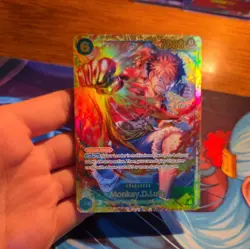 Monkey D. Luffy OP13-118 SEC Carrying On His Will One Piece TCG English Pristine - Image 1