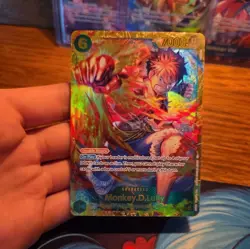 Monkey D. Luffy OP13-118 SEC Carrying On His Will One Piece TCG English Pristine - Image 5