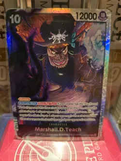 2024 One Piece TCG - OP-09 - Marshall D Teach - SR - 093 - NM - Image 1