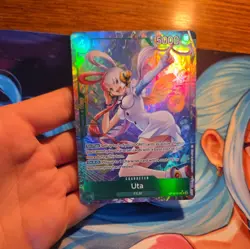 Uta OP13-023 SR Alt Art Carrying On His Will One Piece English Pristine 💎 - Image 1