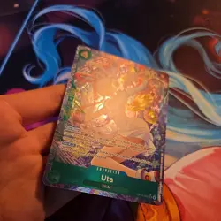 Uta OP13-023 SR Alt Art Carrying On His Will One Piece English Pristine 💎 - Image 3