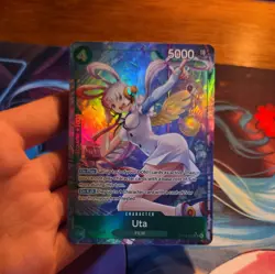 Uta OP13-023 SR Alt Art Carrying On His Will One Piece English Pristine 💎 - Image 4