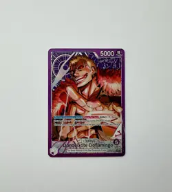 Bandai One Piece Donquixote Doflamingo Leader Alt Art Holo OP14-060 EN - Image 1
