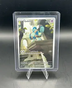 Pokemon TCG Black Bolt - Illustration Rare 3 Card Lot - Golett Crustle Pawniard - Image 2