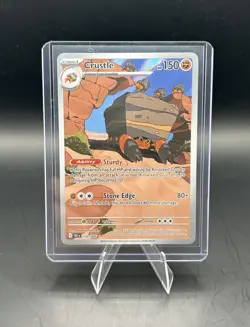 Pokemon TCG Black Bolt - Illustration Rare 3 Card Lot - Golett Crustle Pawniard - Image 4