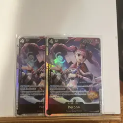 Perona OP06-093 SR One Piece Card Game TCG Super Rare English X2 - Image 1