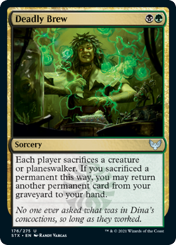 Deadly Brew FOIL Strixhaven: School of Mages NM Uncommon CARD ABUGames - Image 1