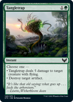 Tangletrap FOIL Strixhaven: School of Mages NM Green Common MAGIC CARD ABUGames - Image 1