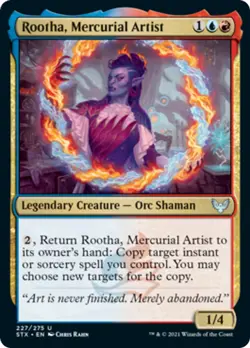 Rootha, Mercurial Artist FOIL Strixhaven: School of Mages NM CARD ABUGames - Image 1