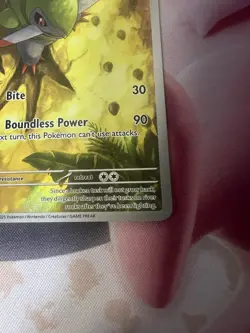 Pokemon TCG SV Black Bolt Fraxure Illustration Rare Card 146/086 NM Condition - Image 2