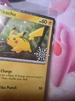 Pokemon Card Pikachu 025/165 Holiday Calendar - Sealed - Image 4