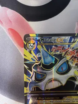 Pokemon TCG M Glalie EX Full Art Holo Ultra Rare Card 156/162 Breakthrough HP - Image 4