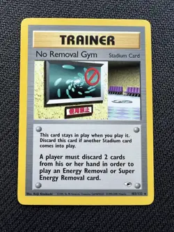 Pokemon Card - No Removal Gym Gym Heroes 103/132 Rare LP+/NM - Image 1