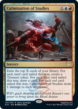 Culmination of Studies FOIL Strixhaven: School of Mages NM Rare CARD ABUGames - Image 1