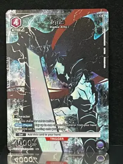 Union Arena Igris Character Card Trigger Solo Leveling UE17/SGL1-028 - Image 1