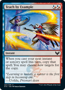 Teach by Example FOIL Strixhaven: School of Mages NM Common CARD ABUGames - Image 1