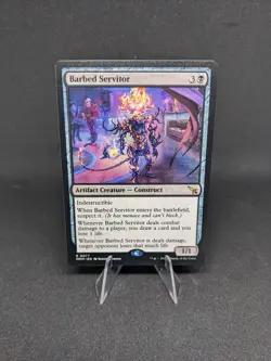MTG Barbed Servitor 77 Murders At Karlov Manor Magic - Image 1