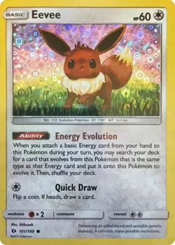 Eevee (General Mills Promo, #101/149) Miscellaneous Cards & Products MP Pokemon - Image 1