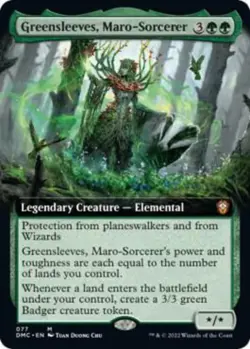 Greensleeves, Maro-Sorcerer (Extended Art) - Commander: Dominaria United (DMC) - Image 1
