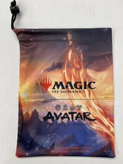 MTG Avatar the Last Airbender Prerelease Zuko Dice Bag Promo Item New Magic - Image 2