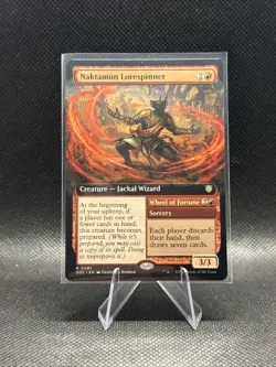 Naktamun Lorespinner (Extended Art) Commander: Secrets of Strixhaven Regular - Image 1