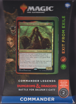 Magic Commander Legends Battle for Baldur's Gate-Exit from Exile Commander Deck - Image 3