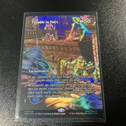 Trouble in Pairs (Borderless) Teenage Mutant Ninja Turtles Source Material Foil - Image 1