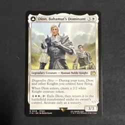 Magic MTG Final Fantasy Dion, Bahamut's Dominant #16 FIN *NON-FOIL* Rare FF16 - Image 1