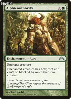 Alpha Authority MTG Gatecrash Uncommon LP Pck Fresh - Image 1