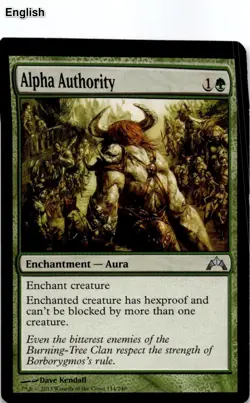 Alpha Authority MTG Gatecrash Uncommon LP Pck Fresh - Image 2