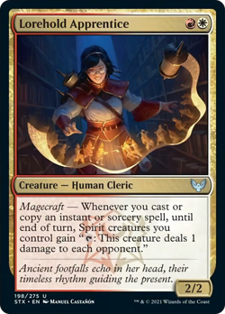 Lorehold Apprentice FOIL Strixhaven: School of Mages NM Uncommon CARD ABUGames - Image 1