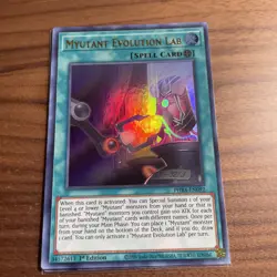 Yugioh Myutant Evolution Lab PHRA-EN092 Ultra Rare 1st Edition LP - Image 1